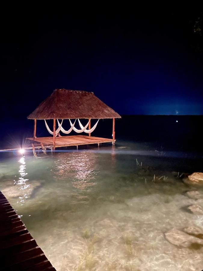 Casa La Joya Bacalar Apartment Luaran gambar