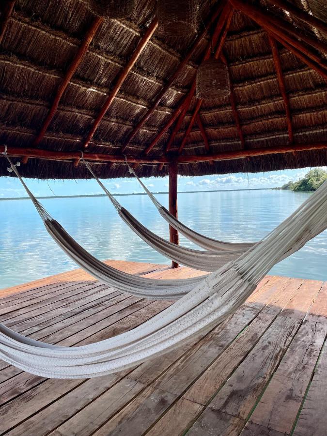 Casa La Joya Bacalar Apartment Luaran gambar