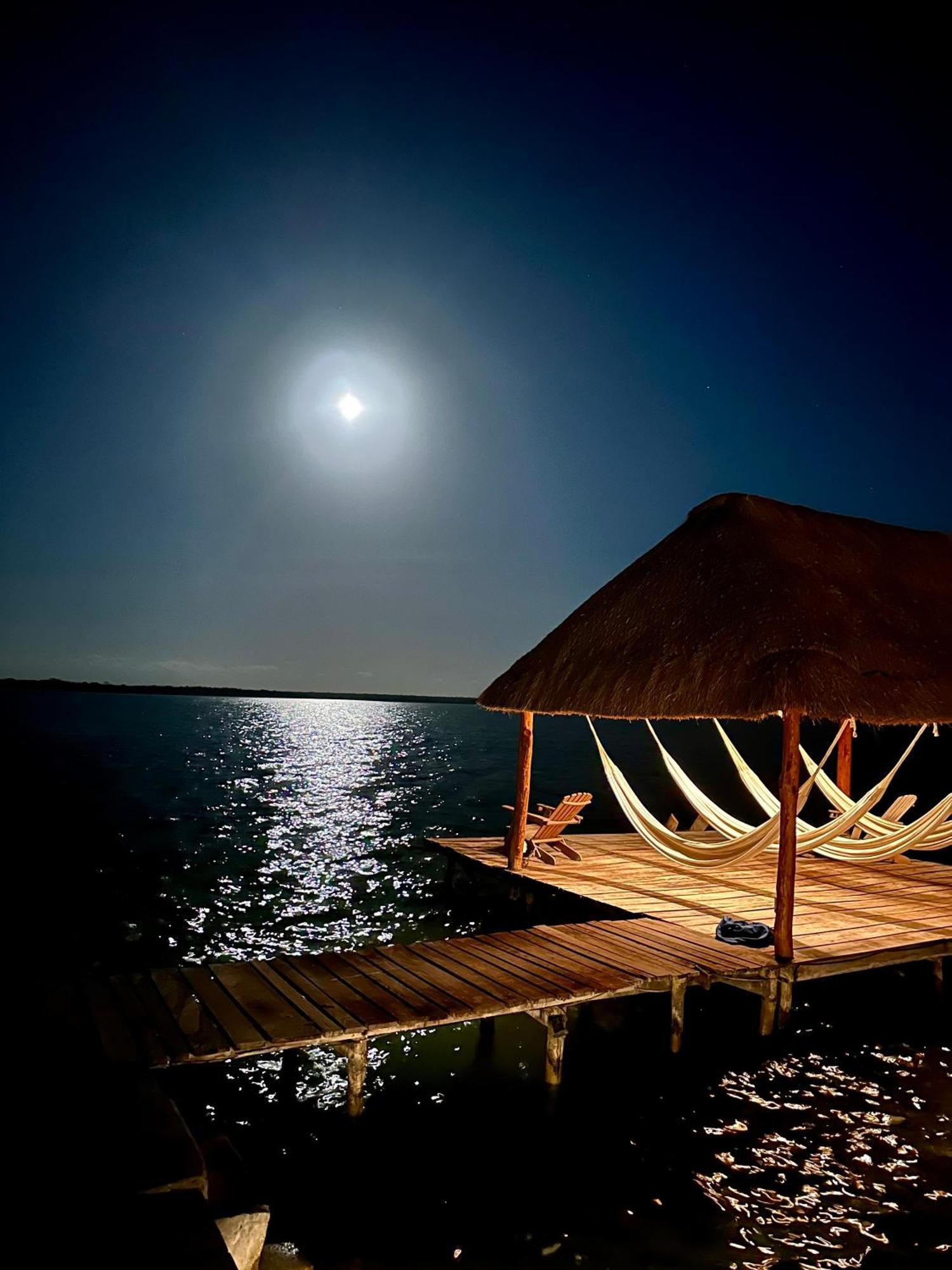 Casa La Joya Bacalar Apartment Luaran gambar