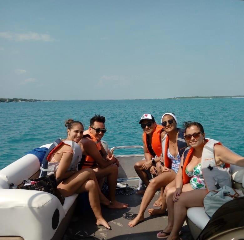 Casa La Joya Bacalar Apartment Luaran gambar
